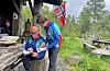 Yolanda Dirksen og Guri Småmo, fotografert under eit tidlegare orienteringsløp.