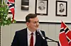 Håvard Handeland var bare 16 år då han heldt hovudtalen på 17. mai i 2021. Han måtte melda avbod til nominasjonsmøtet i kveld, grunna akutt sjukdom.