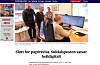 Måndag informerte Suldalsposten sine lesarar at avisa kuttar ut papiravisa.