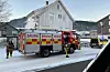Politi og brannvesen rykka søndag ut til det som viste seg å vere ein pipebrann i ein bustad i Sauda sentrum.