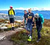 Bilde frå Cecilies veg mot toppen av Hovlandsnuten.