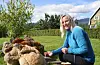 Lene Doksrød Ringstrand tok sats og flytta til Sauda frå Austlandet for 25 år sidan. Sidan har ho blitt verande. Foto: Even Emberland.