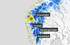 Meteorologisk institutt varslar snø i fjellet fredag og laurdag.
