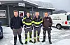 Fleire bedrifter etterlyser informasjon frå ammoniakkfabrikkselskapet Iverson eFuels. Frå venstre: Sverre Gustav Birkeland, Roger Hauge, Morten Tveit og Vidar Handeland.