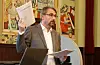 Kommunedirektør Vegard Thise presenterte sitt budsjettforslag for 2024 onsdag.