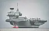 Det britiske hangarskipet HMS Queen Elizabeth under Oslo-besøket i november i fjor.