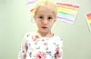Saga Nilsen Nordvik (5) skal feriera på Utsira i sommar.