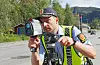 Ein sjåfør med bustadsadresse i Sauda risikerer fengselstraff etter ein fartskontroll mellom Lovraeidet og Erfjord i Suldal. Bildet er frå ein tidlegare kontroll i Sauda.
