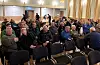 3. desember 2024 var det folkemøte i Sauda Klubb om ny høgspentlinje mellom Sauda og Kvinnherad. Nå blir det nytt folkemøte om to nye linjer frå Sauda til Tysvær. Arkivfoto.
