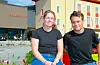 Tage Tverå og Siri Holm Stråbø har hatt sommarjobb på Eramet Norway Sauda Sauda gjennom Sauda Vekst-prosjektet Adresse Sauda», der dei har sett nærare på korleis smelteverket betre kan utnytte varmen i sandsengene.