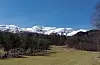 – Er det noko finare og meir idyllisk enn vinter og vår på sitt beste, spør fotografen. Bildet er tatt 18. april.