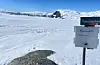 Bjorsåta i Tverrdalsheia. Bildet er tatt i påsken.