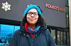 Flyktningkonsulent Amie Evanger Kanyi gler seg til å ta imot omlag hundre flyktningar til julebord på Folkets Hus på onsdag.