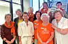 Zontaklubben i Sauda og andre lag og organisasjonar kan no søke om straumstøtte for juli-september. Her frå landsmøtet i Trondheim. Fra venstre: Torunn Tornes Djuvik, Sylvi Askvik Fatland, Margoth Sundsbø, Marit Helen Hølland, Ann Helen Eik-Nes, Nansy Lund, Wenche Pleym, Tora Hellerdal Fosstveit og Annelise Skoglund Welde.