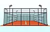Padeltennis er ein miks av tennis og squash, som blir spelt i eit bur» og normalt med to personar på kvar banehalvdel. Veggane består av glas og gjerdenetting.