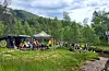Sauda jeger- og fiskerforening feira 80-års-jubileum på Skeivane under Hovlandsnuten Opp.