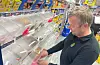 Bunnpris-butikken blei nærast invadert av snophungrige saudabuar og turistar i påsken. Til slutt var det selt rundt 1,8 tonn snop i lausvekt, ifølge butikksjef Rune Bastlien. Alt anna av godterier kjem i tillegg.