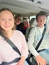 Lag 'Fiesta forever'. Frå venstre: Ingeborg Løyning, Alf Bjarne Melstveit, Gerd Astrid Djuv Melstveit og Magnus Tveit.