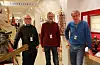 Ole Magnus Grønli, Per Christian Bratheim og Karsten Lien på Kartmuseet.