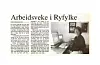 I 1991 hadde denne niandeklassingen arbeidsveka si i Ryfylke. Dei neste åtte somrane var ho fast ferievikar i avisa.