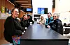 Ulike aktørar og eldsjeler slår seg saman for å lage til folkefest før og under Bjørn Eidsvåg-konsertane. Frå venstre: Kerstin Geelmuyden Rød, Bente Dolmen Wigelius, Erik Hovland, Astrid Espeland, Nicholas Guindani og Anne Irene Saua.