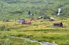 Det er søkt om å bygge landbruksveg i retning Tengdal, men ikkje heilt opp til stølsområdet som her er avbilda.