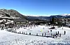 Det første leilegheitsbygget ved Sauda Skisenter er ferdigbygd. Kommuneadministrasjonen ønsker ikkje fleire leilegheitsbygg før områdeplanen er vedtatt.