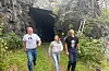 Harald Halvorsen Løland, Sigrid Bojesen Fatnes og Per Inge Fjellheim vil halda fokus oppe på Saudatunnel-prosjektet gjennom eit årleg tunnelløp. Denne gongen for barn og familiar – på Nesøyra, der løypa vil gå frå den gamle jernbanetunnelen.