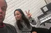 Emma Bratland og saudasvaggen og gjøglaren Magnar Birkeland.