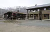Den gamle skisenterhytta frå 1968 står i vegen for utviklingsplanane ved Sauda Skisenter.