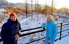 For nøyaktig eitt år sidan fronta Lene Doksrød Ringstrand og Andreas Rolfsen ein sentrumsnær hundepark i Sauda. Nå er ventetida snart over. Arkivfoto.