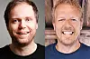 Rune Bjerga (til venstre) og Henning Aarekol er hyra inn for å rista liv i gamle og nye lokale syklistar, samtidig som dei skal motivera til meir trening og aktivitet generelt.