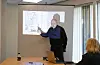 Harald Halvorsen Løland jobbar i ei prosjektstilling med Saudatunnelen.
