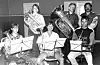 Desse seks saudabuane var med i Ryfylke Brass Band i 1993.