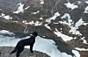 Balto ser ned på Storavatnet.