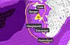 Denne typen storm blir kalla bombesyklon, og Meteorologisk Institutt tilrår å feste lause gjenstandar, då det er venta storm i kasta.