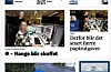 Skjermbilde frå Haugesunds Avis sine nettsider.
