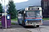 Ein Scania som blei levert til Ljungs Rutebiler i 1981. Bildet er tatt rundt 1990.