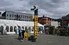 Bruskassestabling på Rådhusplassen fredag under Saudadagane 2025.
