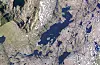 Svartavatnet ligg mellom Hellandsbygd og Røldal ved fylkesveg 520.