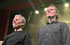 Initiativtakar og manus-skribent Eigil Arnfred (til venstre) og musikalsk ansvarleg Eirik Hellerdal Fosstveit.