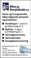 Klima og Energiteknikk