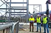 Dagleg leiar i Brødrene Selvik AS, Kay Morten Espedal (frå venstre), saman med prosjektleiar Glenn Tore Løland og Åge Fjellheim Midthun.