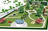 Slik ser eitt forslag ut til korleis Sneath´s Park kan gjennoppstå i all sin prakt.