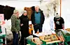 Fleire lokalprodusentar stilte opp for å skape god gamaldags marknadsstemning i Sauda.