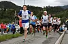 RASK START: Atle Mehus gav bånn gass frå start, med Aamund Hoff Thomassen og Egil Aarebrot hakk i hæl. Det blei også resultatet etter målpasseringa. (Foto: Ingvil Bakka)
