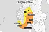 Sommarveret aukar faren for skogbrann.