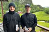 Thomas Kanestrøm og Marcus Ramsnes var best i onsdagens parturnering på Sauda golfbane.