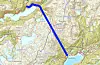 Dette er den planlagde vegtraseen inkludert tunnel mellom Sauda og E134 i Etne. Det politiske Sauda ønsker at vegtunnel og kraftlinjetunnel kan bli bygd som eit felles prosjekt for å oppnå felles gevinst.