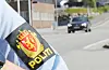 Politiet prioriterer regelmessige kontrollar av trafikken. Illustrasjonsfoto.